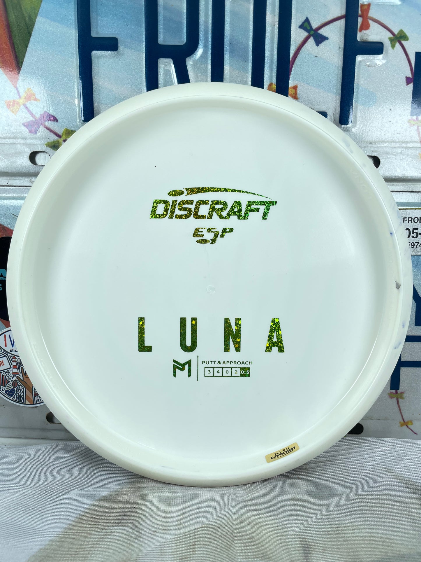 Discraft Luna ESP White 175g Putter