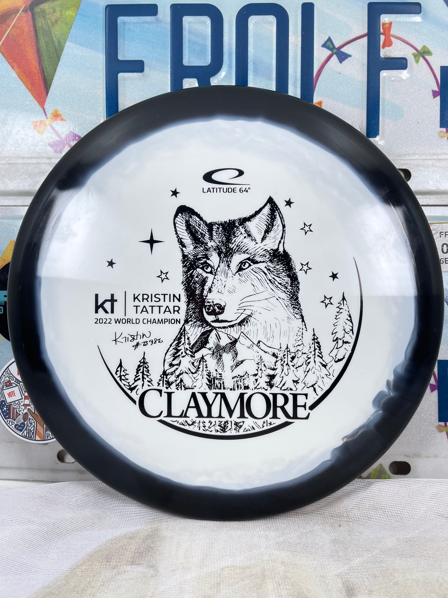 Latitude 64 Claymore Gold Orbit Black 179g Tattar Midrange