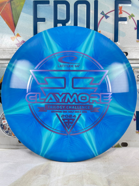 Latitude 64 Claymore Gold Ice Burst Blue 176g Midrange