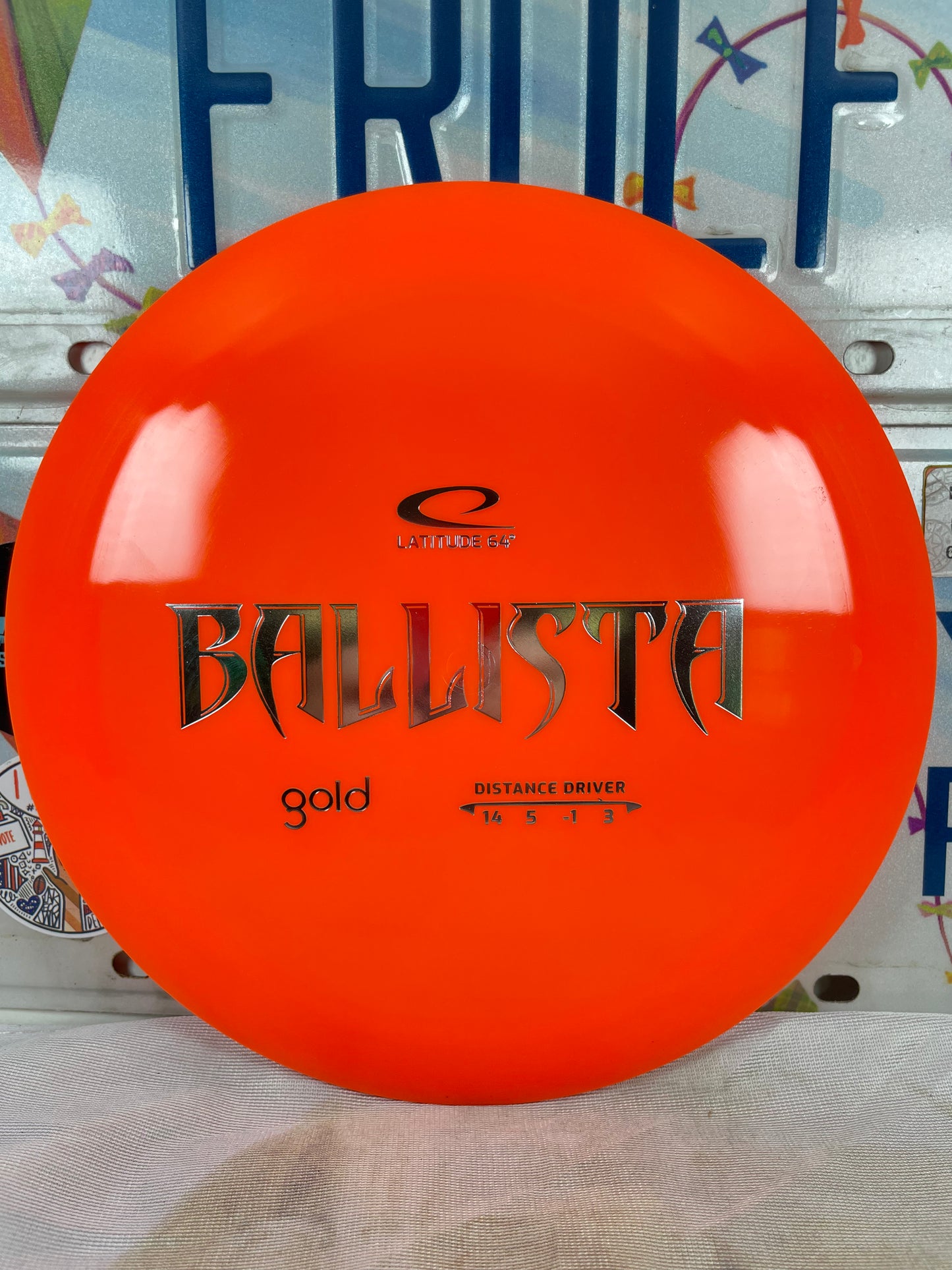 Latitude 64 Ballista Gold Orange 173g Distance Driver