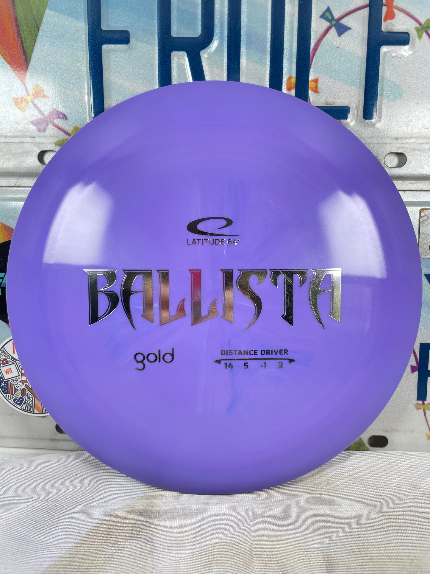 Latitude 64 Ballista Gold Purple 178g Distance Driver