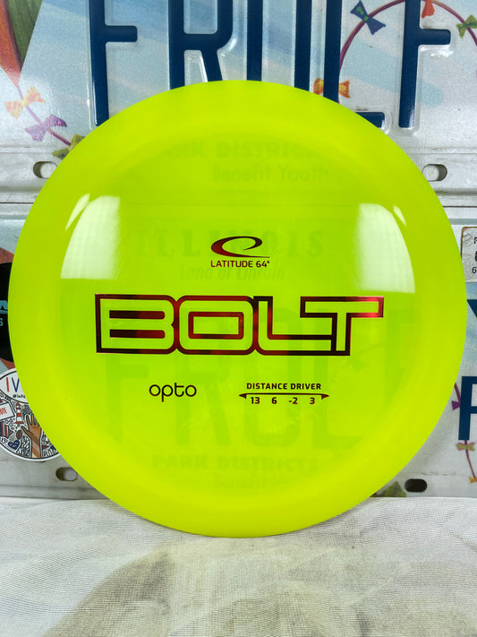 Latitude 64 Bolt Opto Yellow 174g Distance Driver