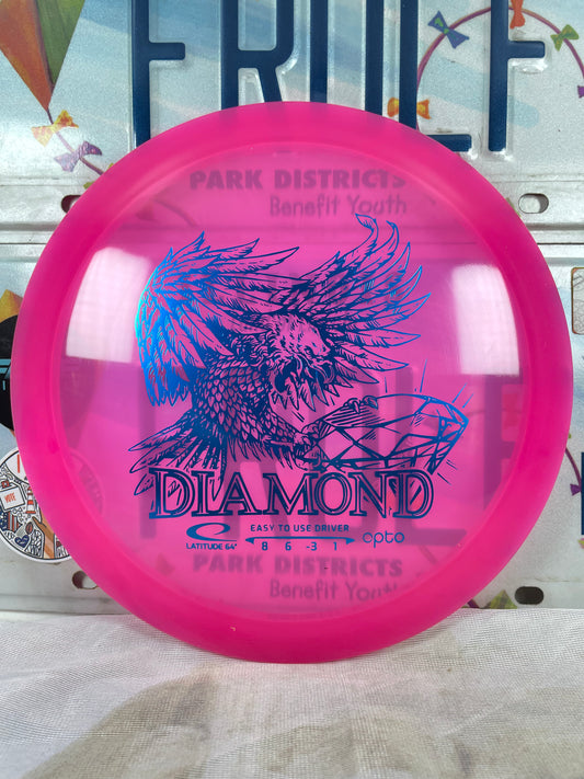 Latitude 64 Diamond Opto Pink 156g Fairway Driver
