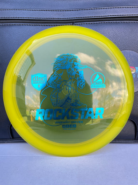 Discmania Rockstar Active Premium Yellow 173g Fairway Driver