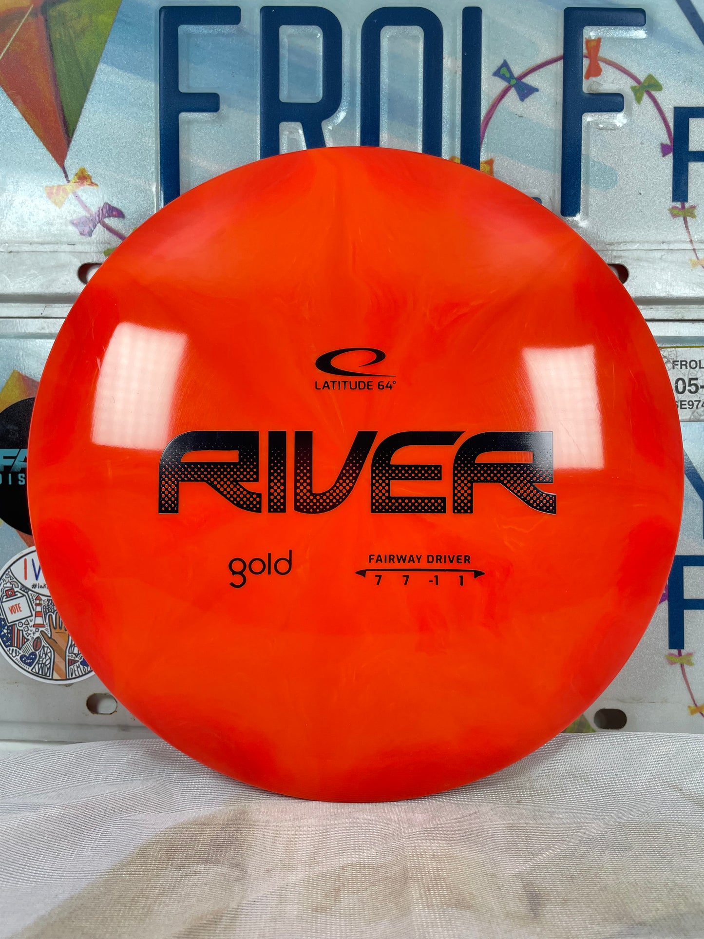 Latitude 64 River Gold Orange 173g Fairway Driver
