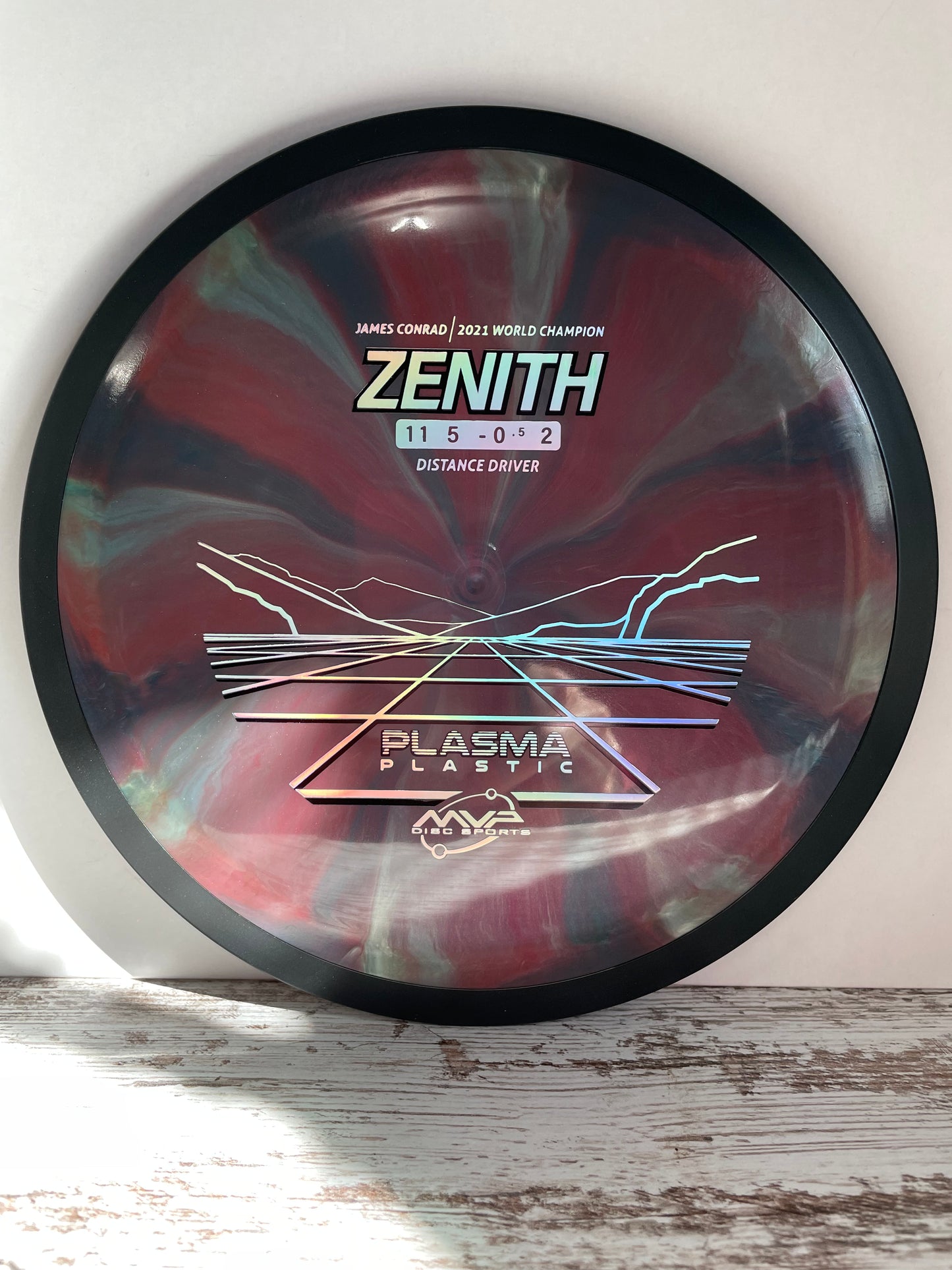 MVP Zenith Plasma 168g Purple Distance Driver