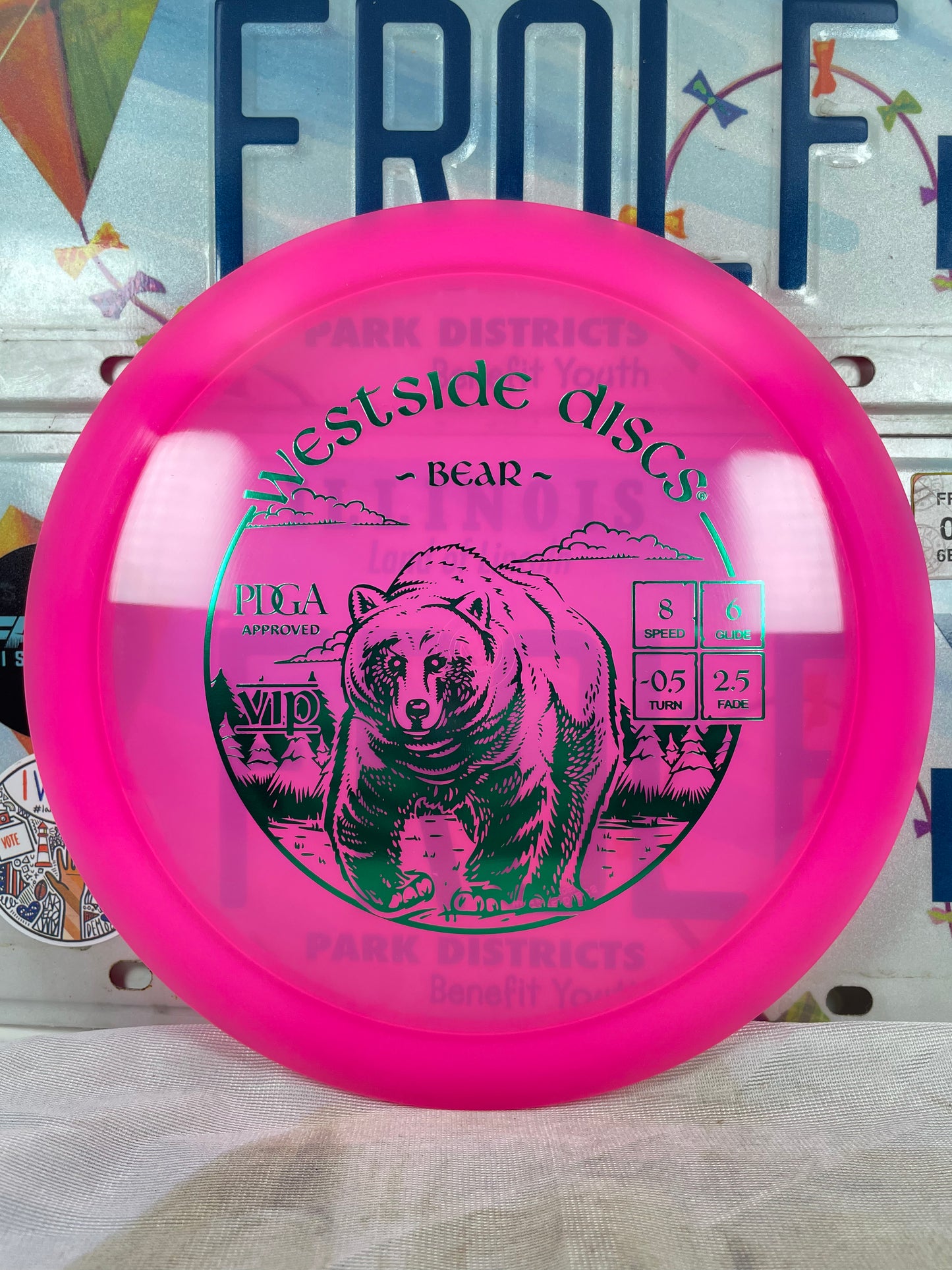 Westside Bear VIP Pink 176g Fairway Driver