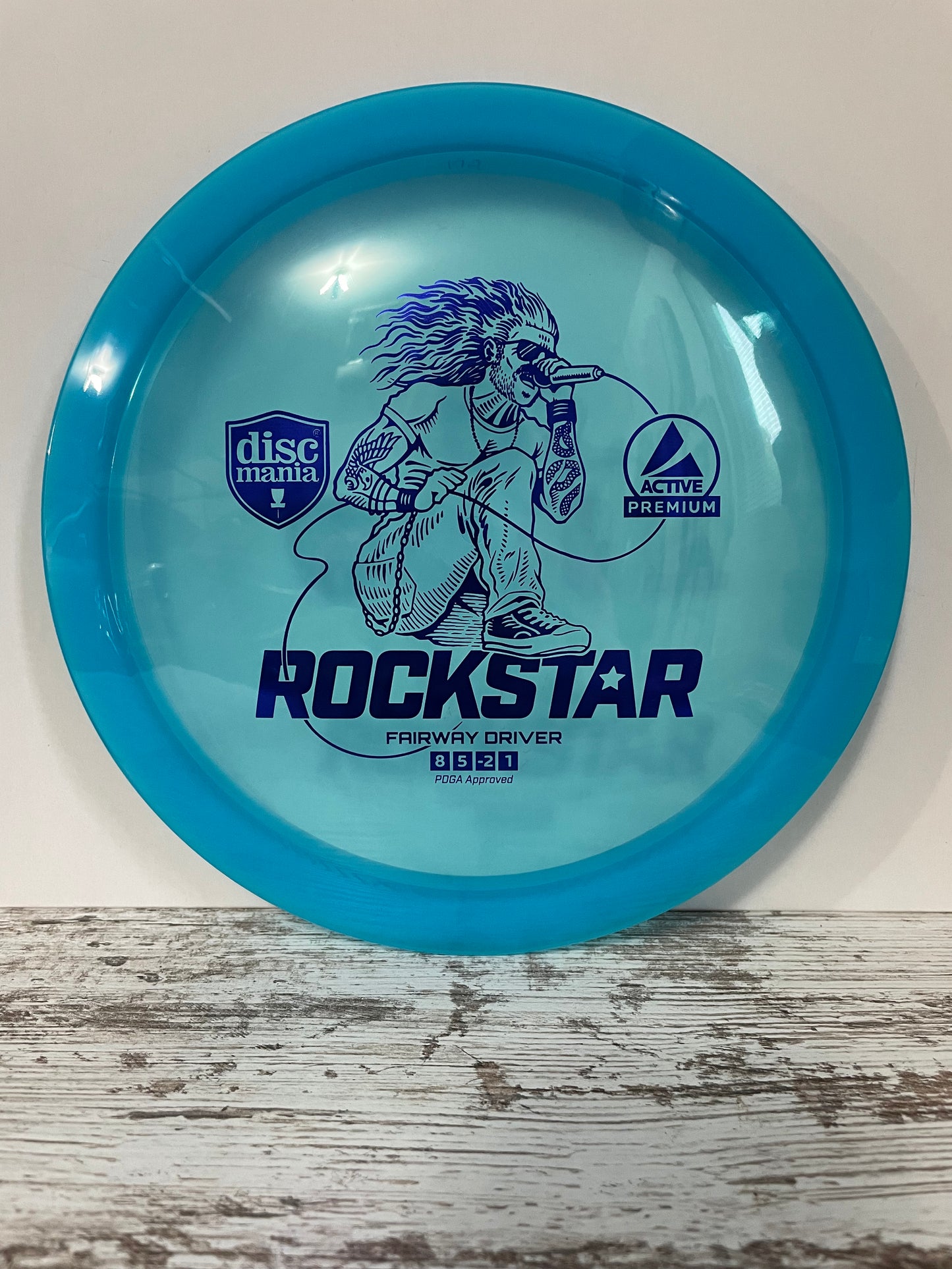 Discmania Rockstar Active Premium Blue 173g Fairway Driver