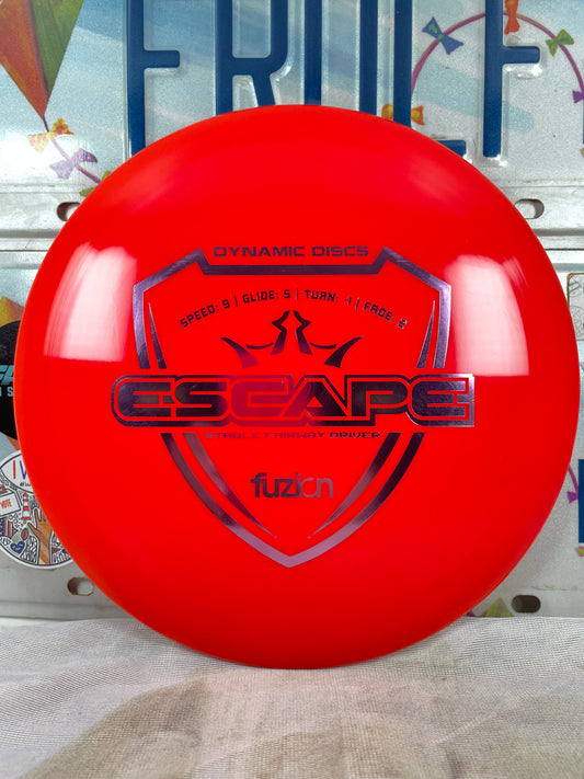 Dynamic Discs Escape Fuzion Red 167g Distance Driver