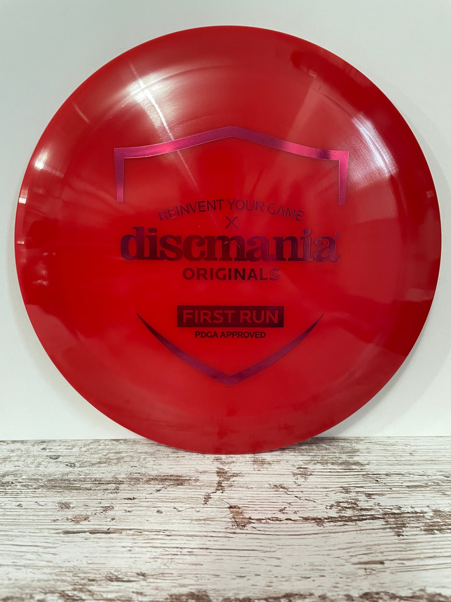 Discmania Originals DD1 S-Line First Run Red 173g Distance Driver