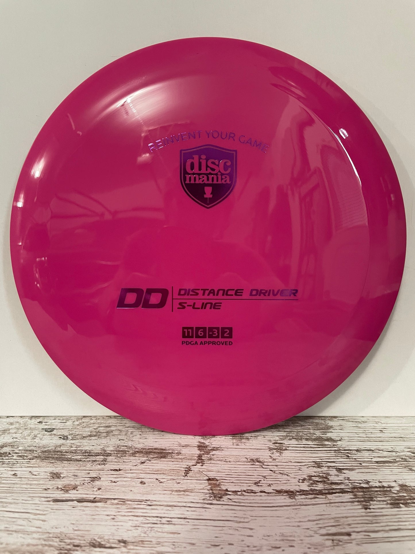 Discmania DD S-Line 175g Pink w/ Purple Foil Distance Driver