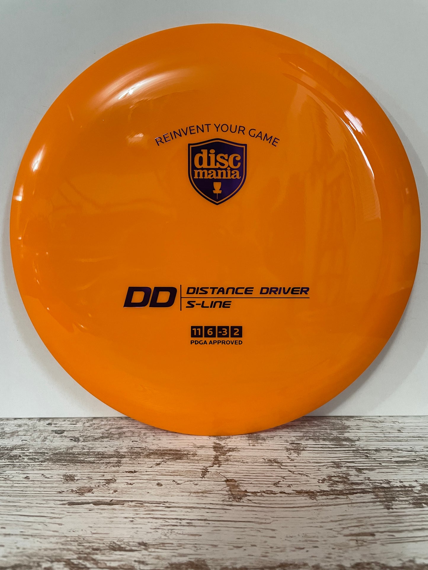 Discmania DD S-Line Distance Driver Orange w/ Purple Foil 171g