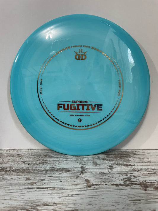 Dynamic Discs Fugitive Supreme First Run Light Blue 174g Midrange