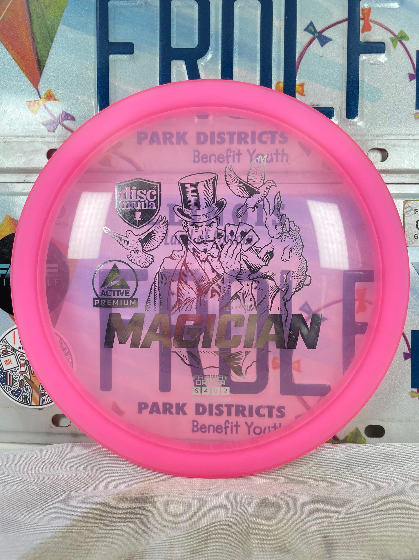 Discmania Magician Active Premium Pink 173g #2 Fairway Driver