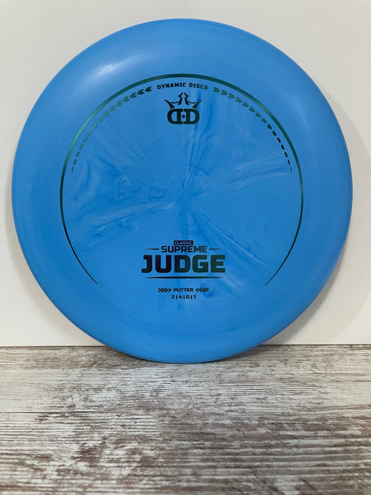 Dynamic Discs Judge Classic Supreme Putter Blue 174g