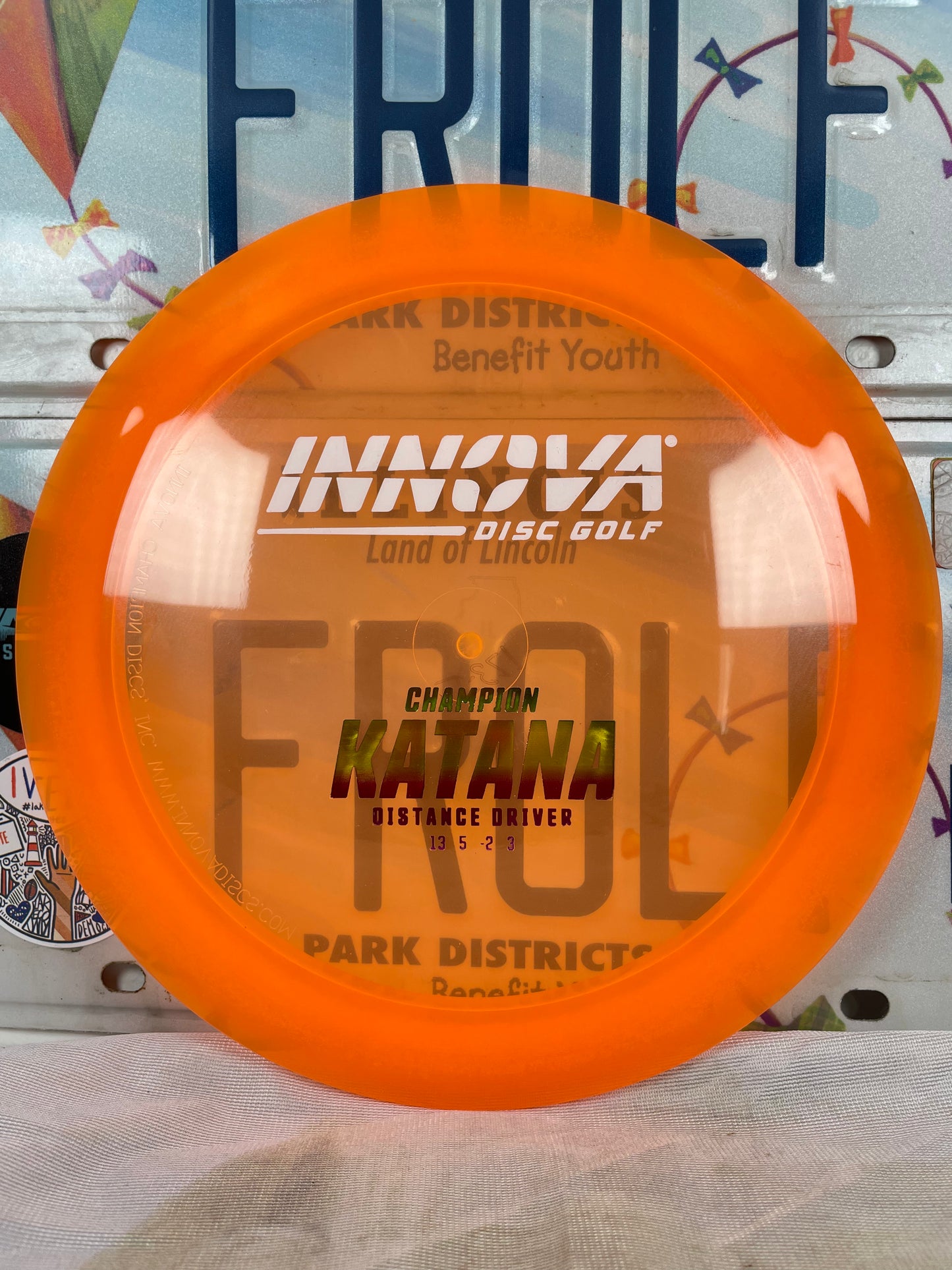 Innova Katana Champion Orange 174g Distance Driver