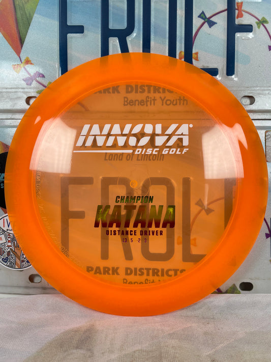 Innova Katana Champion Orange 174g Distance Driver