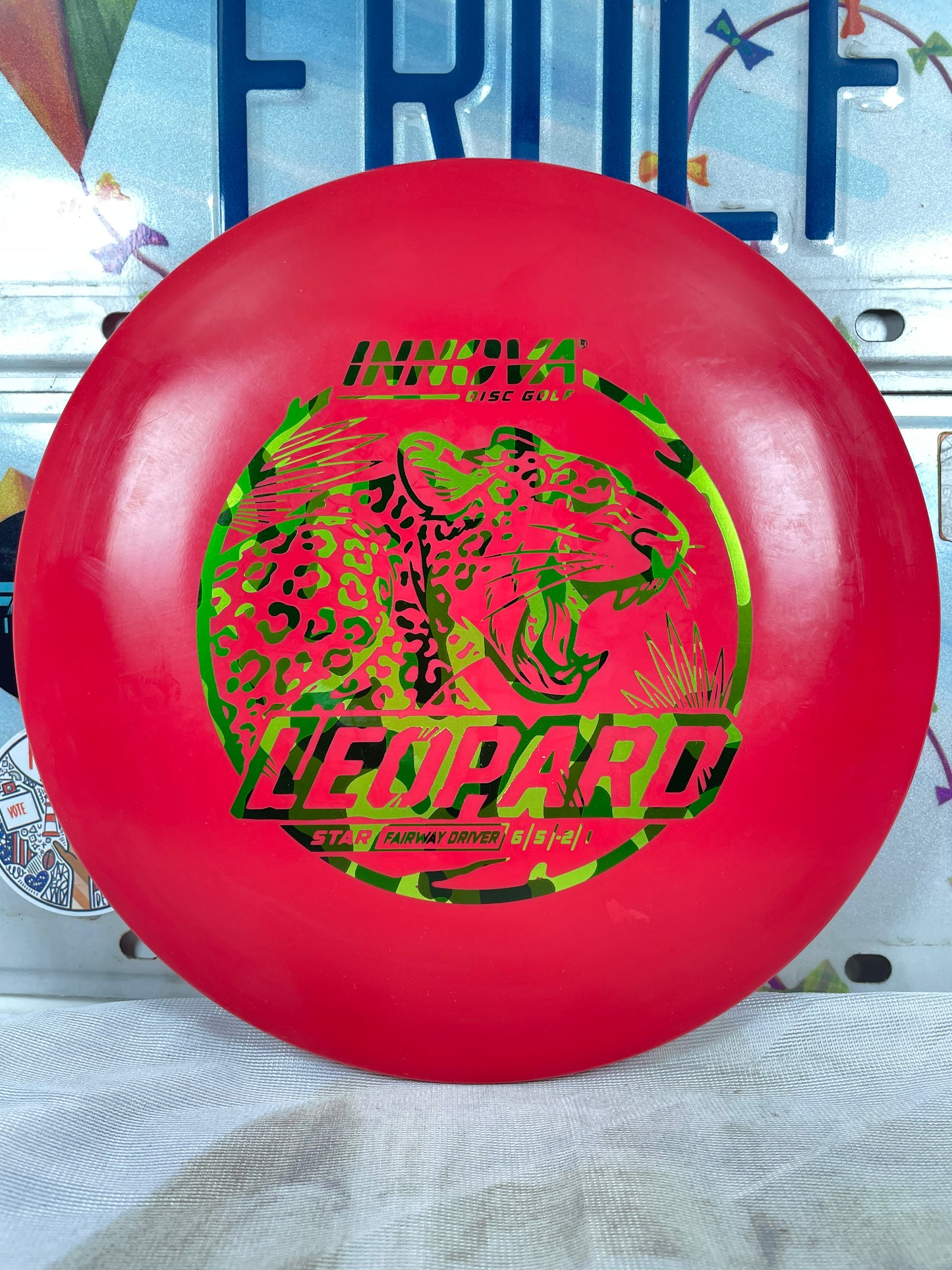 Innova Leopard Star Red 174g Camo Fairway Driver