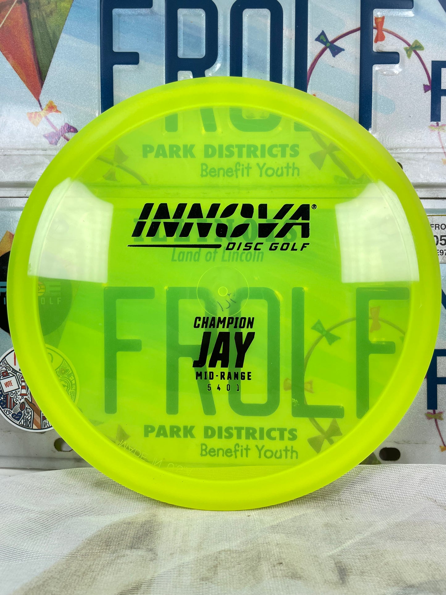 Innova Jay Champion Yellow 176g Hidden Stars Midrange