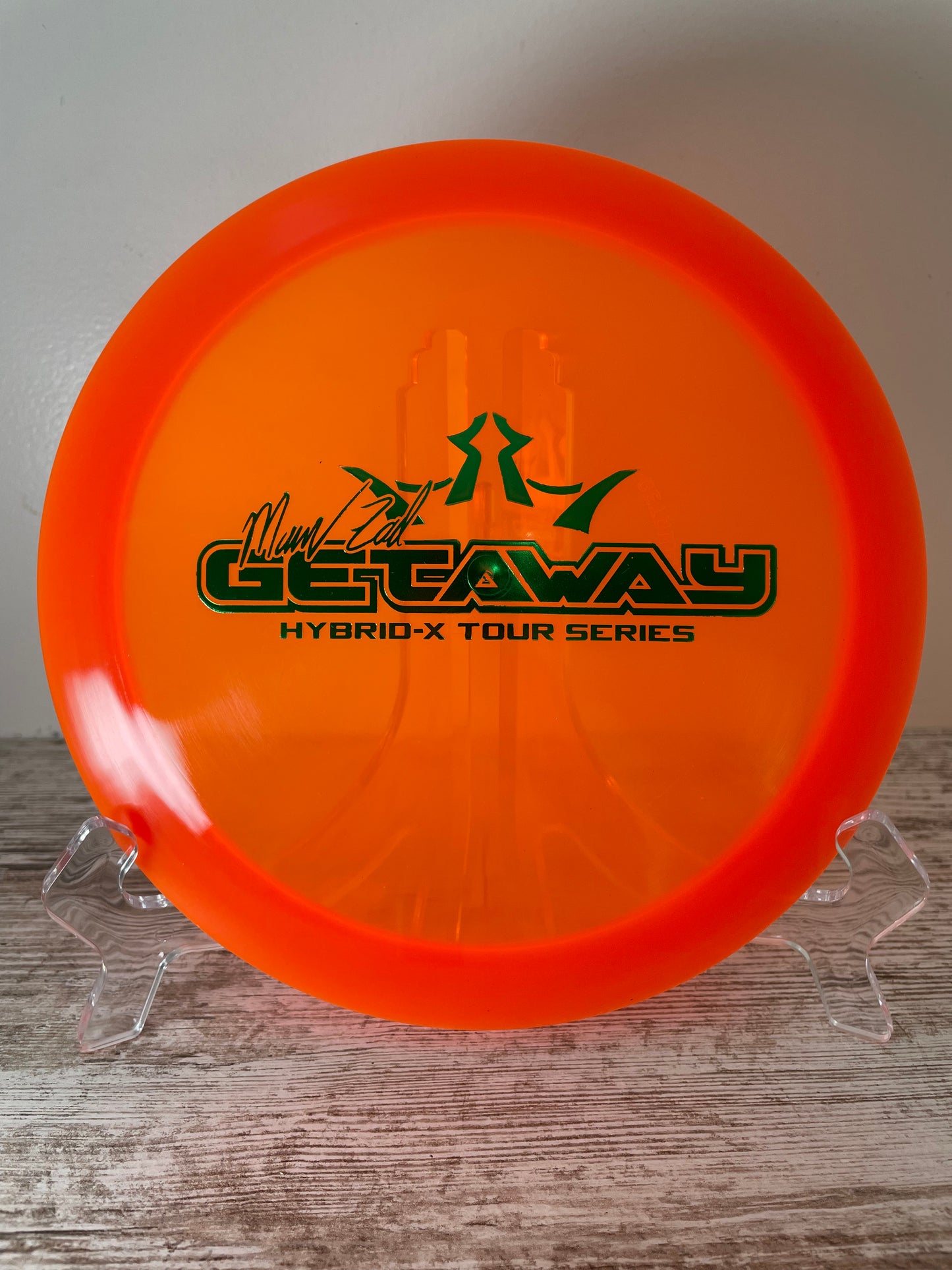 Dynamic Discs Getaway Hybrid-X Orange 176g Mason Ford Tour Series Distance Driver