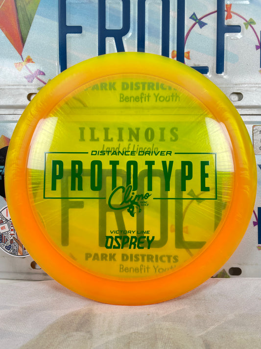 Climo Osprey Victory Line Orange 166g Prototype Distance Driver