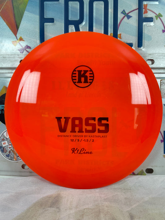Kastaplast Vass K1 Orange 175g Distance Driver