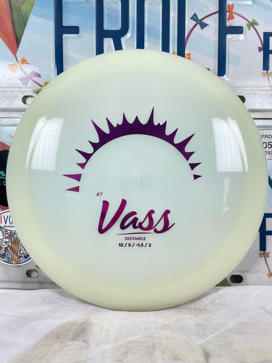 Kastaplast Vass K1 Glow White 174g Distance Driver