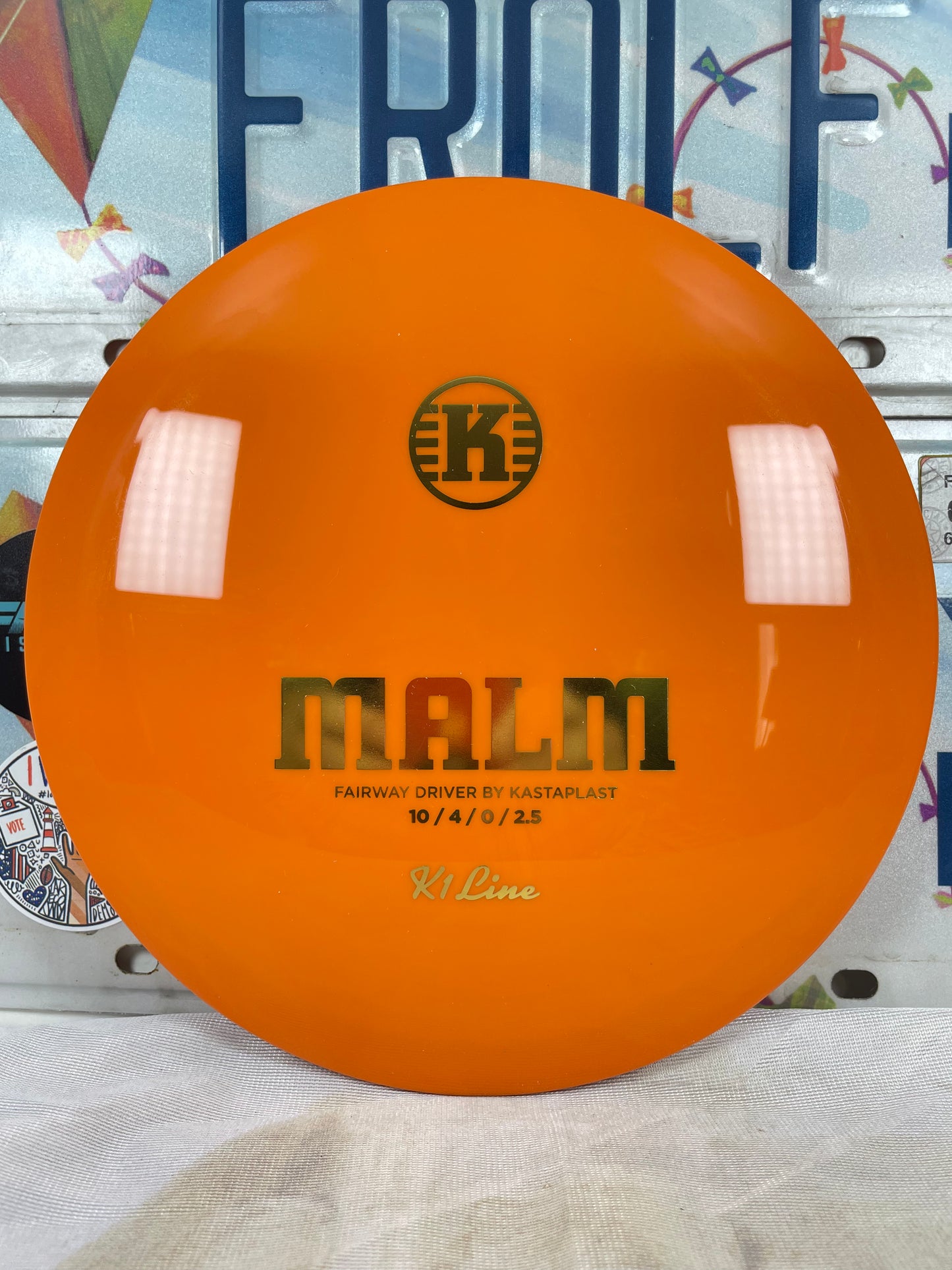 Kastaplast Malm K1 Orange 174g Fairway Driver