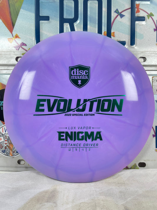 Discmania Enigma Lux Vapor Purple 175g 2022 SE Distance Driver
