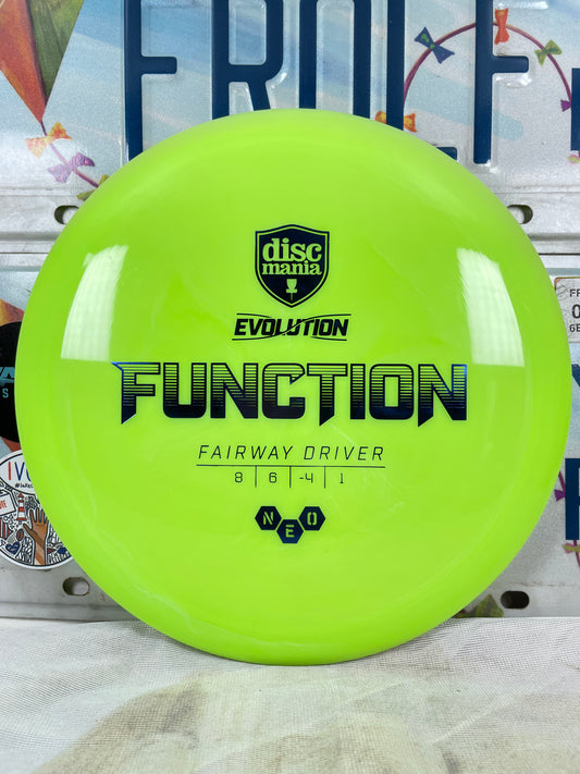 Discmania Function Neo Yellow 173g Fairway Driver