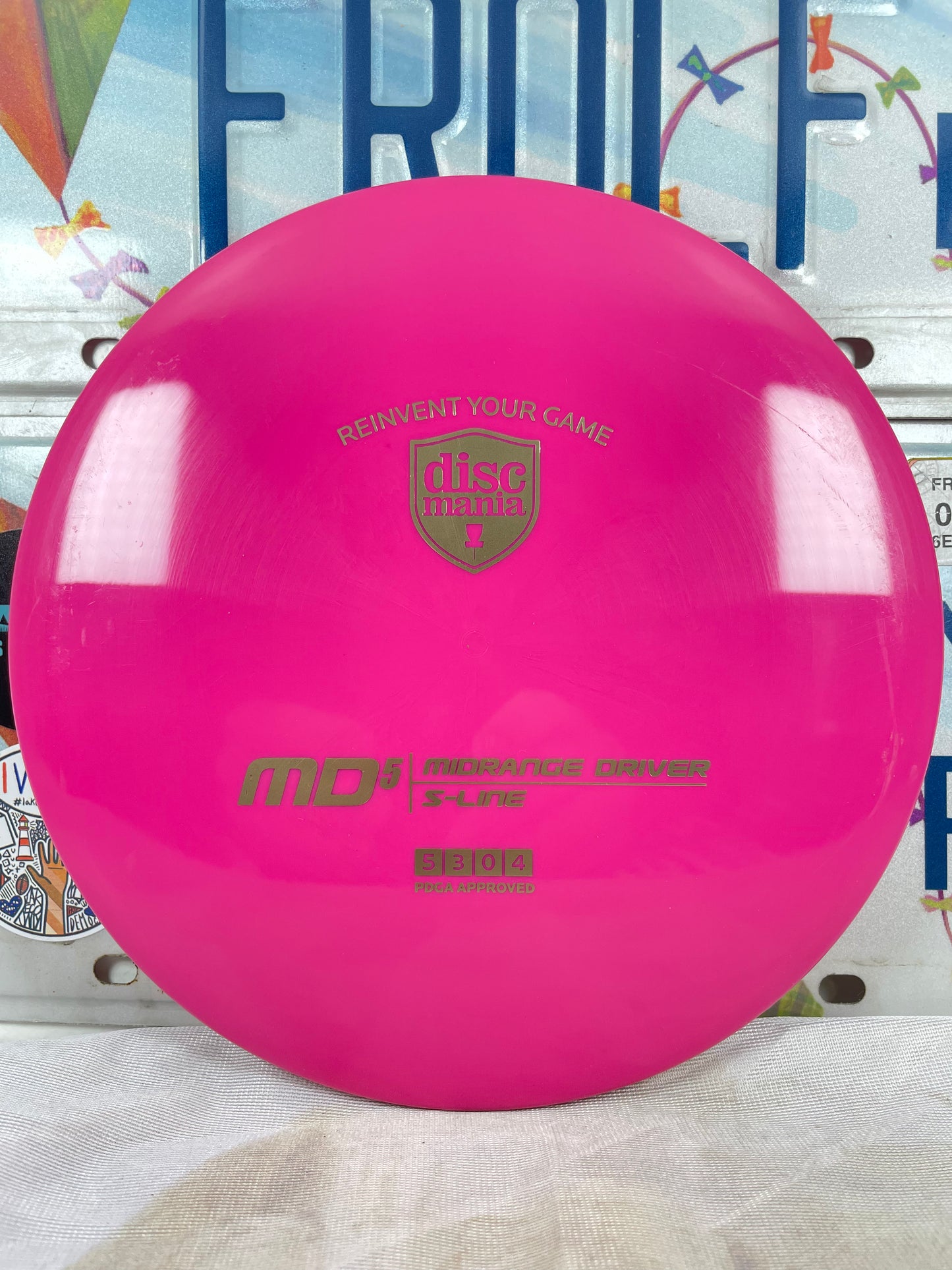 Discmania MD5 S-Line Pink 175g Midrange