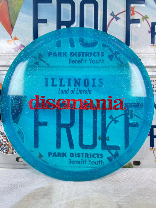 Discmania MD3 C-Line Metal Flake Blue 177g Bar Stamp Midrange
