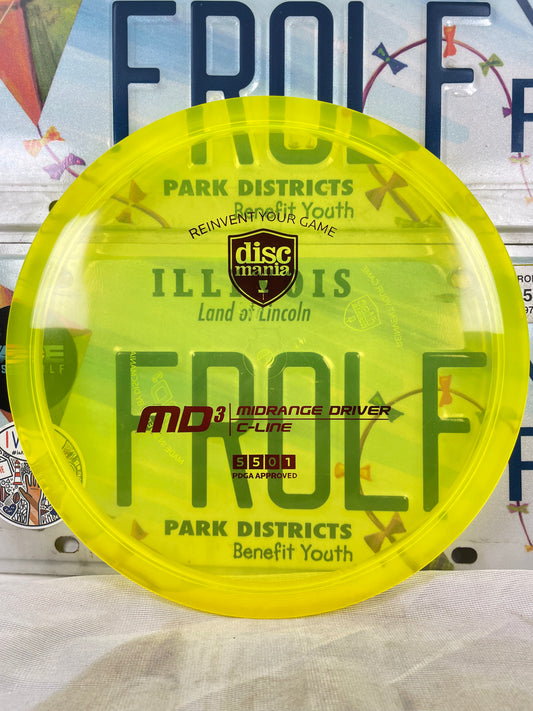 Discmania MD3 C-Line Yellow 172g Midrange