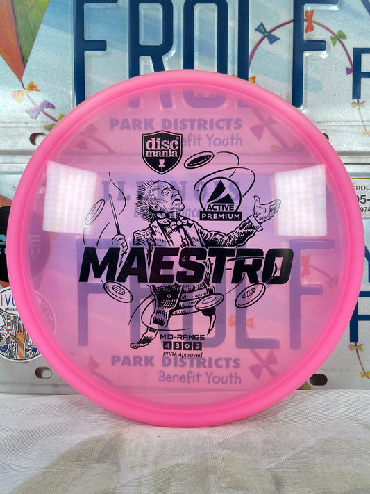 Discmania Maestro Active Premium Pink 173g Midrange