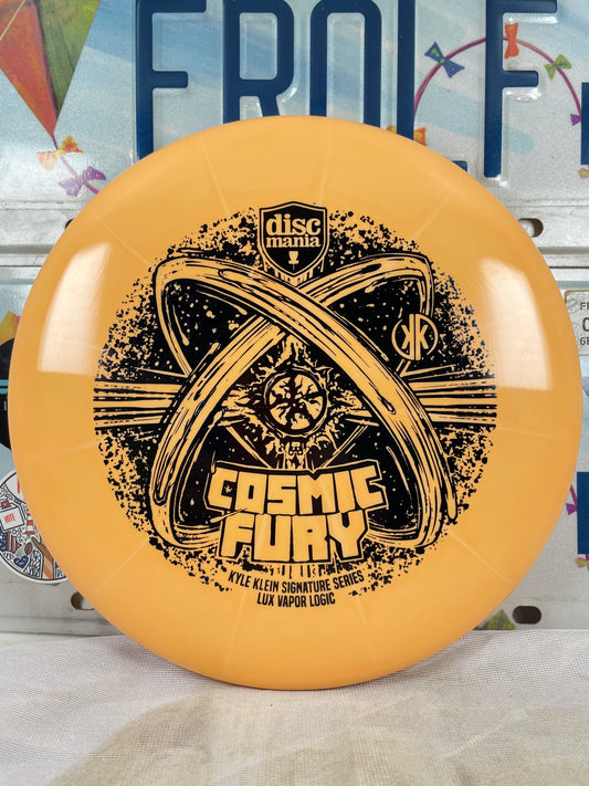 Discmania Logic Lux Vapor Orange 174g Cosmic Fury Putter