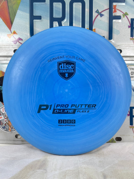 Discmania P1 D-Line Flex 2 Blue 173g Putter