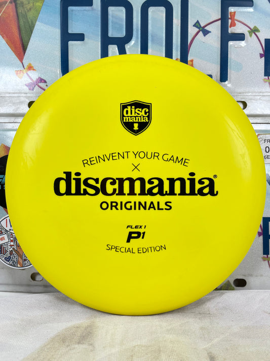 Discmania P1 D-Line Flex 1 Yellow 176g Special Edition Putter