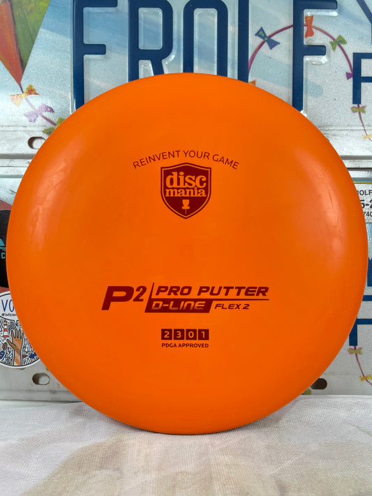 Discmania P2 D-Line Flex 2 Orange 174g Putter