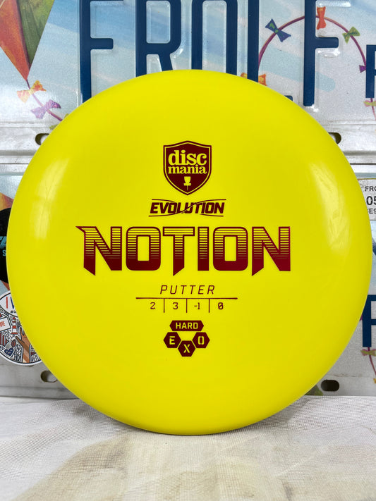 Discmania Notion Exo Hard Yellow 173g Putter