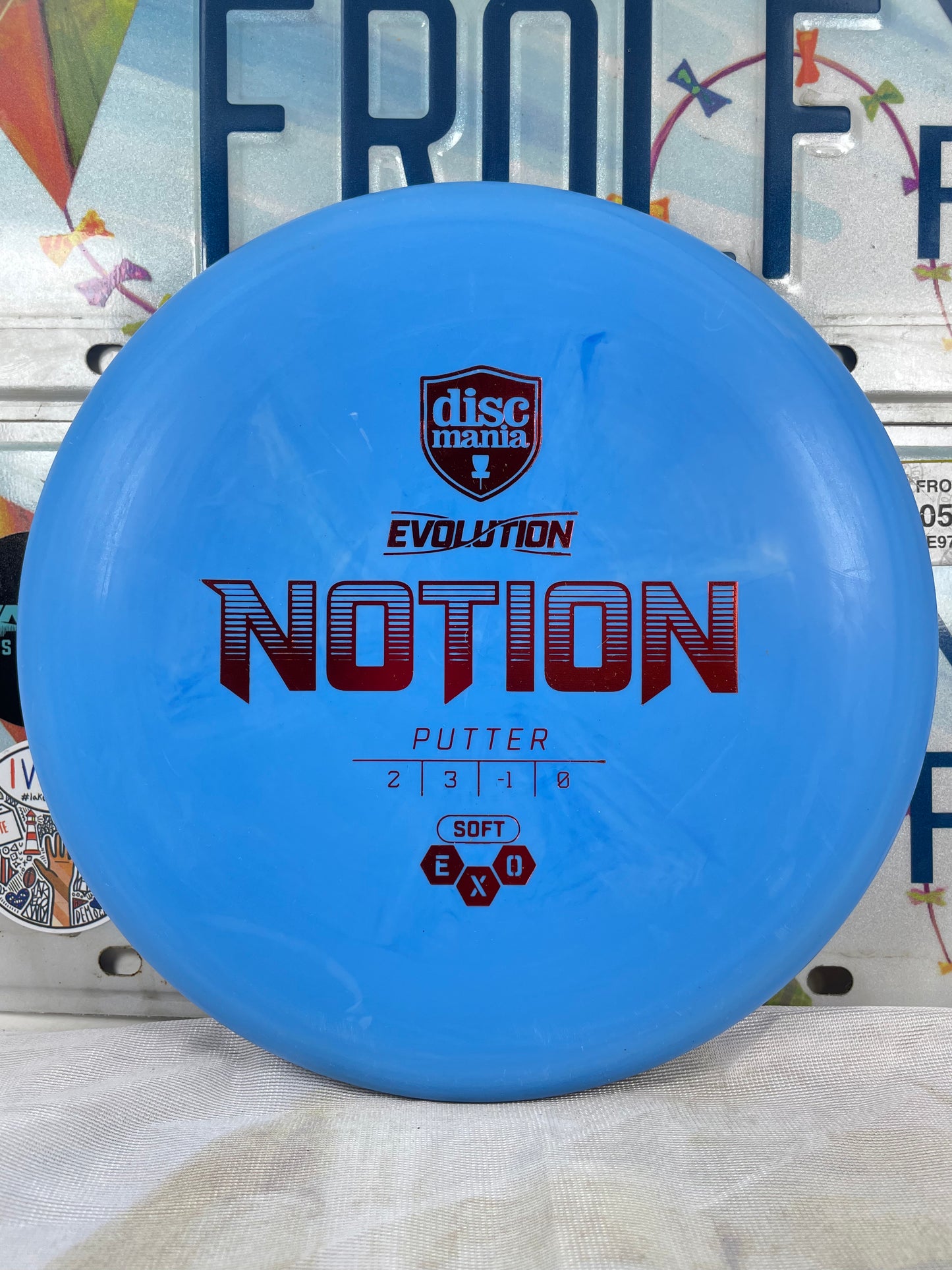 Discmania Notion Exo Soft Blue 173g Putter