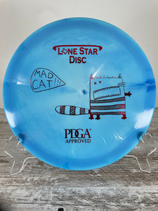 Lone Star Mad Cat Alpha 174g Blue Swirl Fairway Driver