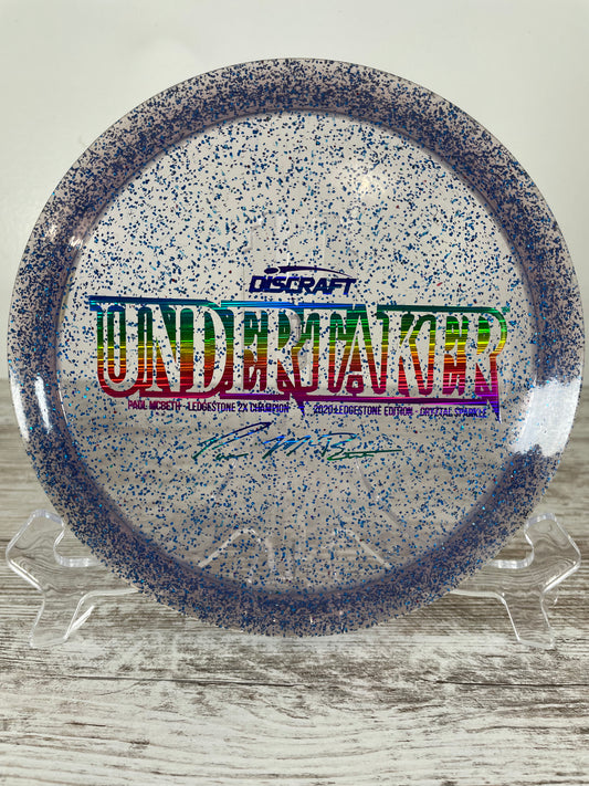 Discraft Undertaker Crystal Sparkle 171g Blue-Purple McBeth Ledgestone 2x Distance Driver
