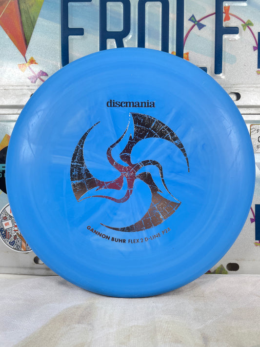 Discmania P2x D-Line Flex 3 Blue 174g Putter