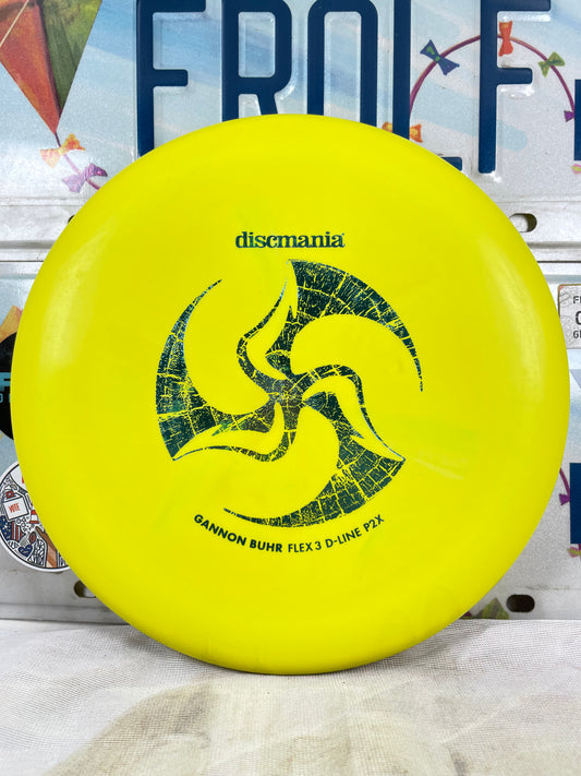 Discmania P2x D-Line Flex 3 Yellow 173g Putter