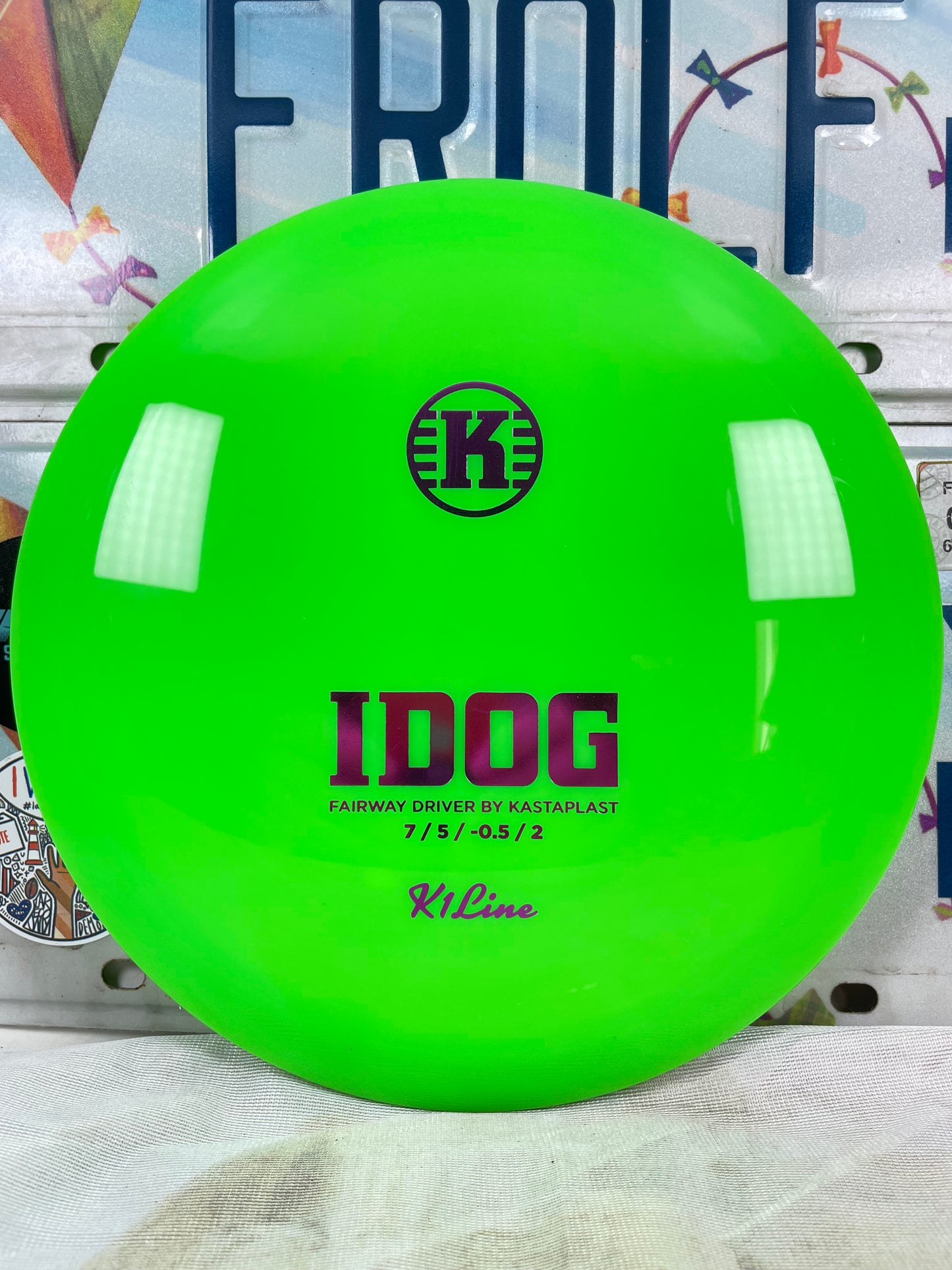 Kastaplast Idog K1 Green 174g Midrange