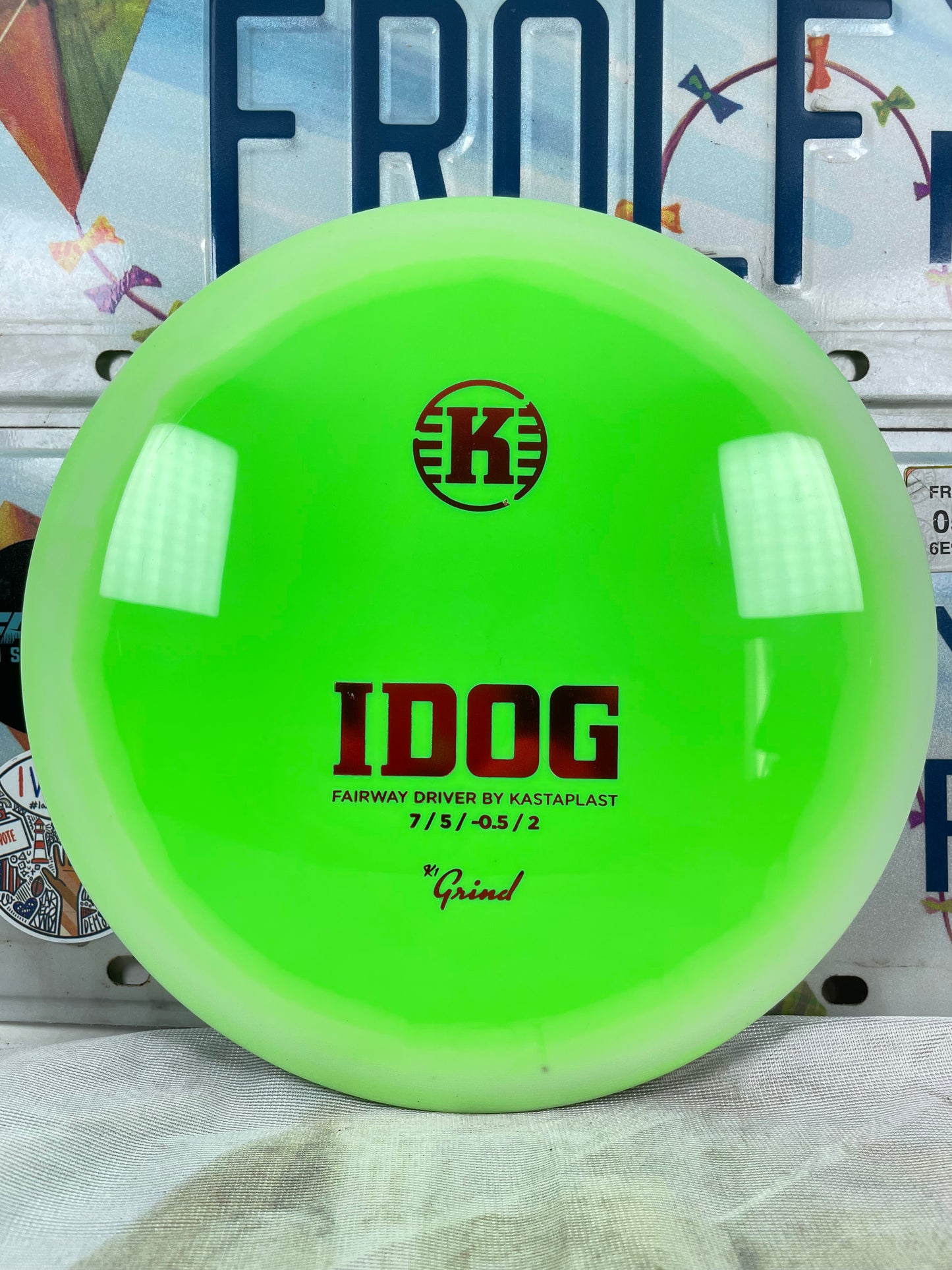 Kastaplast Idog K1 Grind Green 174g Midrange