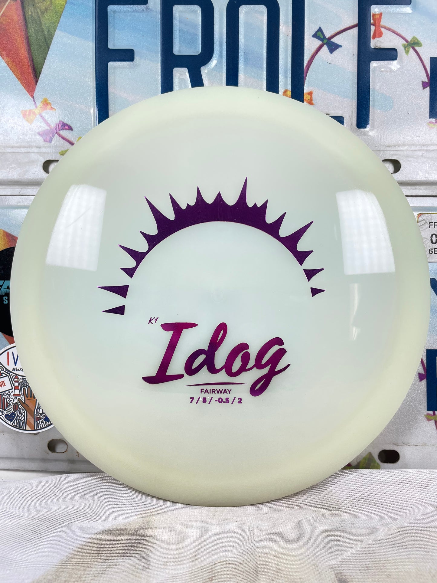 Kastaplast Idog K1 Glow White 174g Midrange