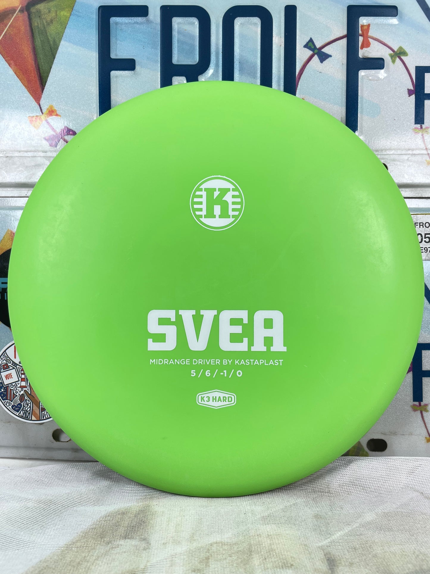 Kastaplast Svea K3 Hard Green 178g Midrange