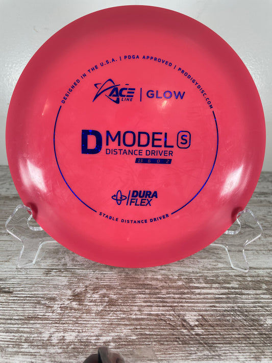 Prodigy Ace Line D Model S DuraFlex Glow 174g Red Distance Driver