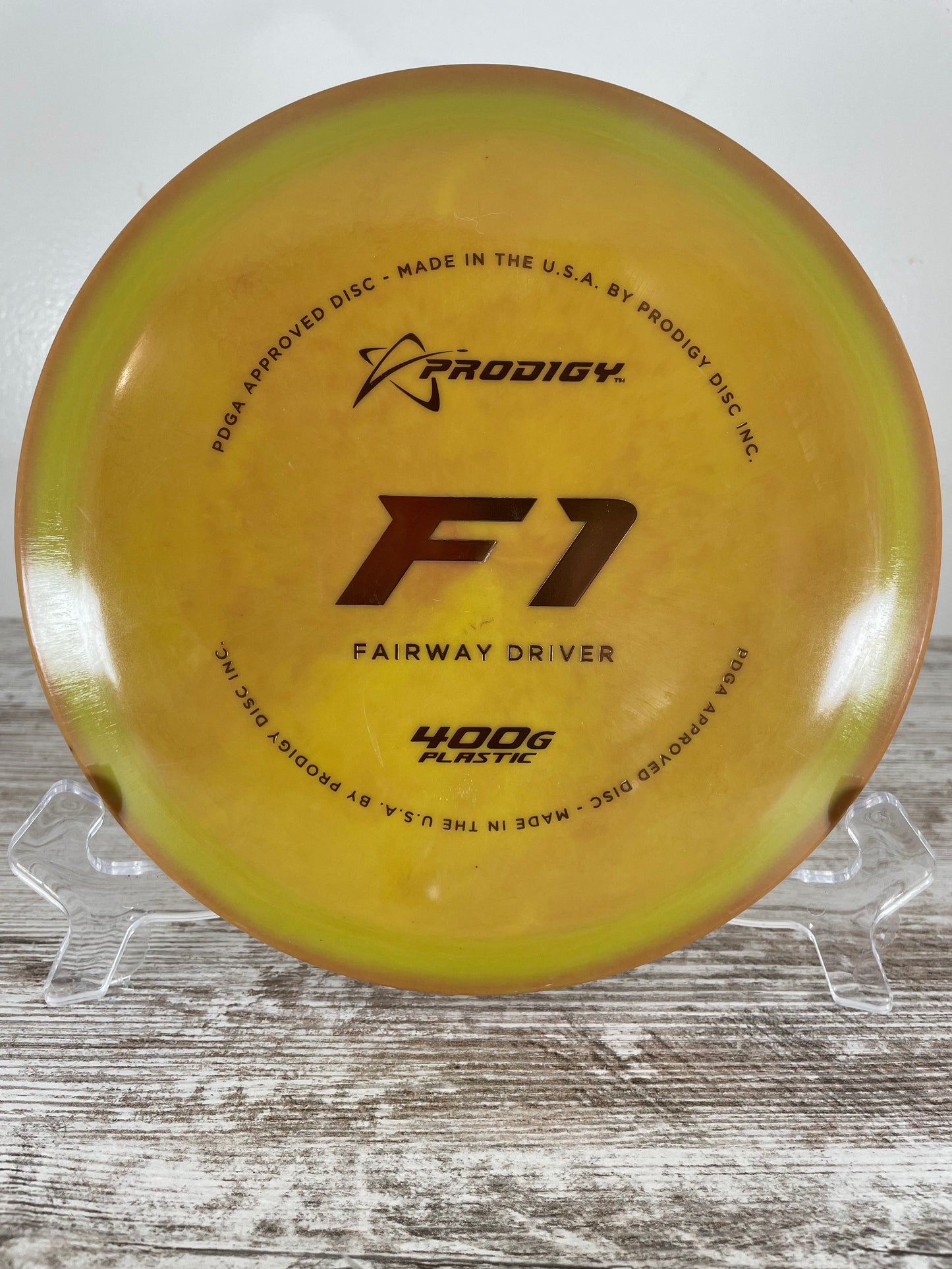 Prodigy F1 400G Gold 168g Fairway Driver